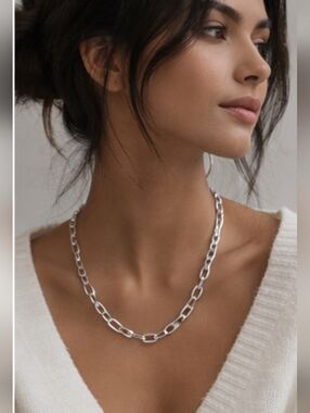 Commense Silver  Chain Necklace